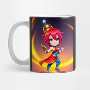 Little Cheerful Genie Girl Mug